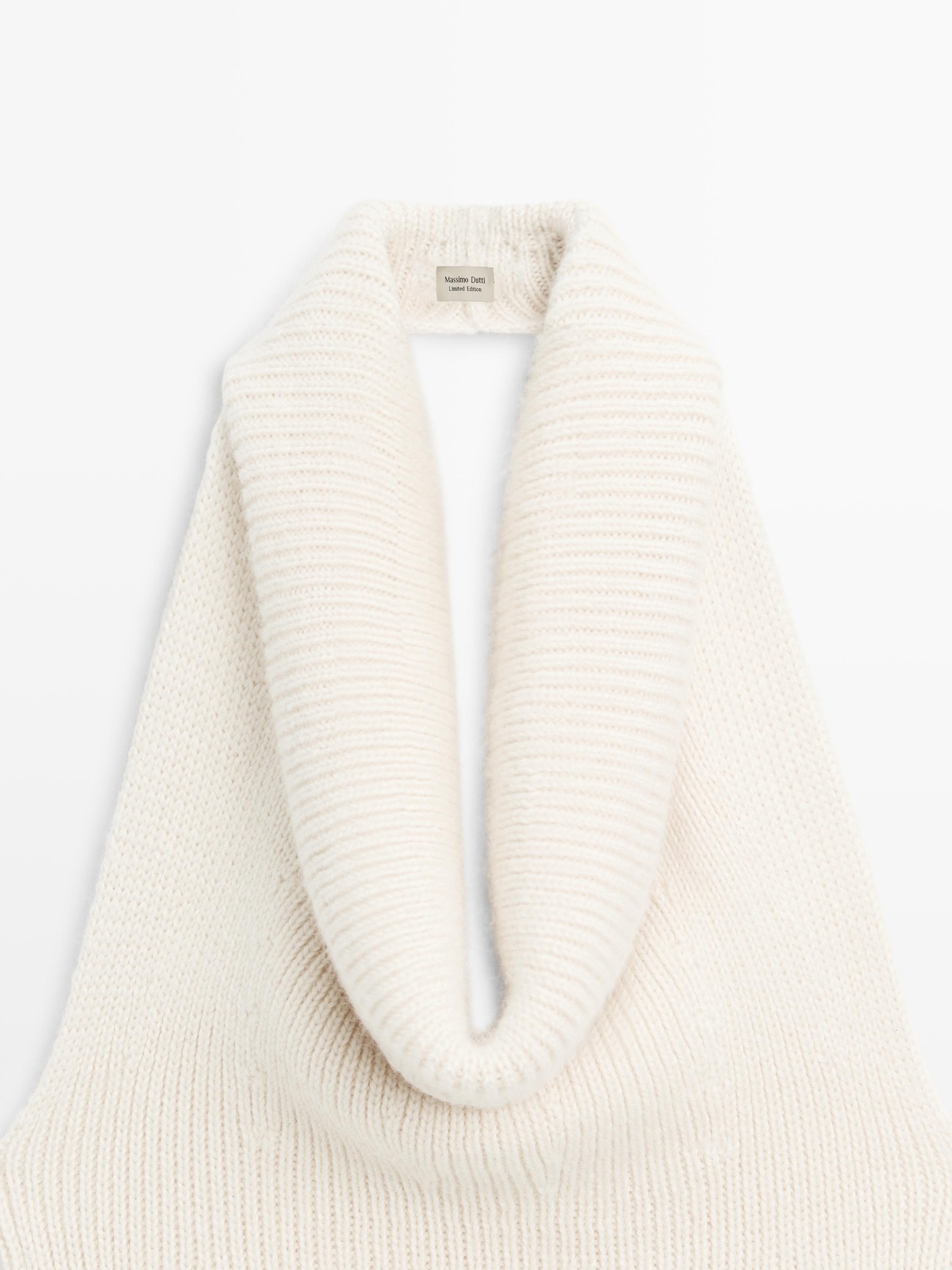 Knit alpaca and silk halter top - LIMITED